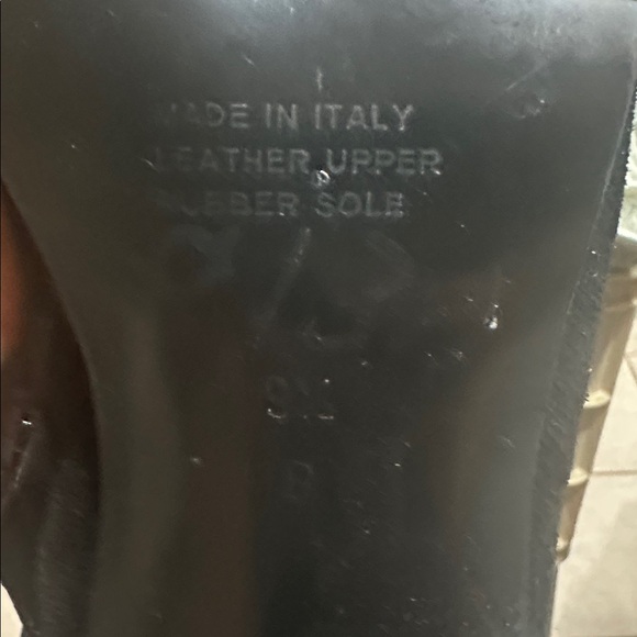 Leather Bellofatto Black Suede 3” Heel Knee-High Women's Boots BT26 - Picture 12 of 13